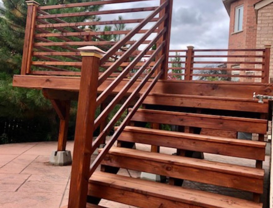 deck builder in king city