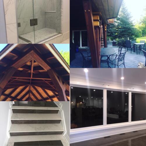 residential renovation collage 