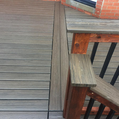 richmond hill backyard full deck stairs 6